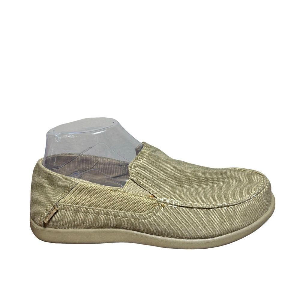 Men’s slip on tan crocs size 7